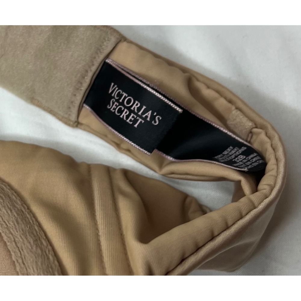 Victoria's Secret Very Sexy Strapless Padded Bra 32B Beige Nude Convertible - Picture 4 of 5
